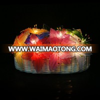 Handmade Home Decoration Lighting Lily Flower Design String Lights For Holiday, Party, Wedding, Christmas,LED Available