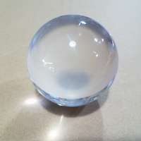 High quality UV acrylic ball decorative crystal plexiglass rolling ball