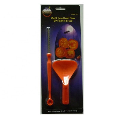 Halloween decorations pumpkin carving kit multifunctional saw and pumpkin scoop tool set