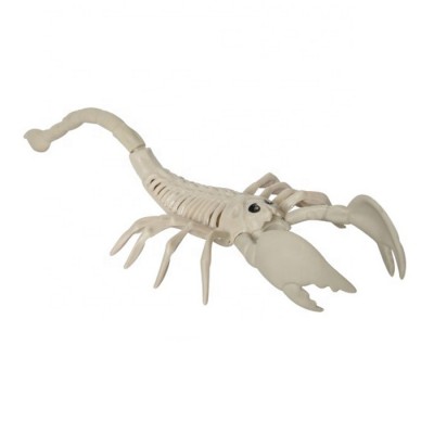 Halloween plastic decor scorpion animal bone skeleton